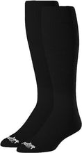 Cargar imagen en el visor de la galería, Rawlings Baseball/Softball Socks 2 Pair- Solid Colors black socks
