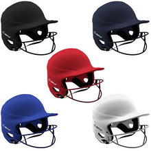 Load image into Gallery viewer, Rip-It Vision Pro Softball Helmet - Matte Rip-It Vision Pro Softball Helmet - Matte pipit batting helmets matte black helmets white helmet navy helmet red helmet scarlet hemet rip-it batting helmets navy ripit batting helmet black ripit batting helmet navy ripit batting helmet scarlet softball batting helmets the best softball batting helmets fast pitch batting helmets helmets fro girls helmets for softball players black red white navy scarlet royal blue helmets 
