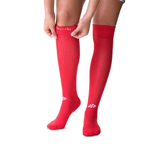 Rip-It Classic Softball Over The Knee Socks Red